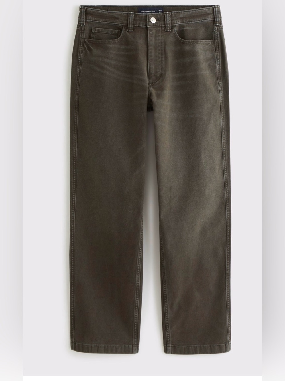 Abercrombie & Fitch Olive Green Chino Pants
